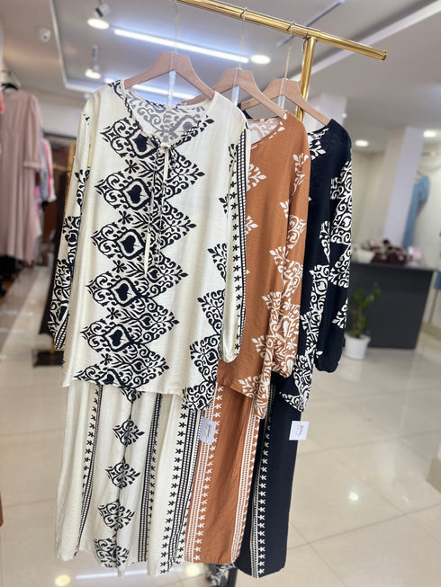 Summer Loose Printed Co-Ord Sets
